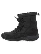 Śniegowce damskie - Jack Wolfskin Damskie buty zimowe Nevada Texapore Mid W wodoszczelne, Czarny Black Black 6053, 37.5 EU - miniaturka - grafika 1