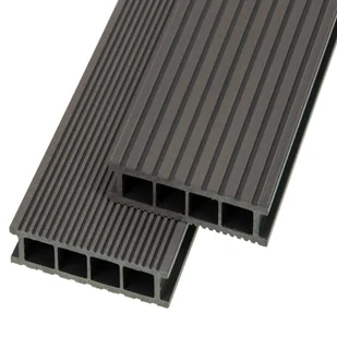 Deska Tarasowa Kompozytowa Premium Platyna 25X145X3000 (1Szt=0,435 M2) - Podesty i deski tarasowe - miniaturka - grafika 1