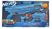 Klocki - NERF ELITE 2.0 3 WYRZUTNIE PISTOLET KARABIN SHOTGUN I STRZAŁKI - miniaturka - grafika 1