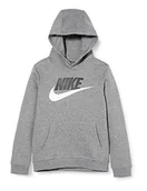 Bluzy dla chłopców - Nike Chłopięca bluza z kapturem Sportswear Club Fleece - miniaturka - grafika 1