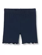 Legginsy - s.Oliver Dziewczęce legginsy, krótkie, Niebieski 5952, 104 cm - miniaturka - grafika 1