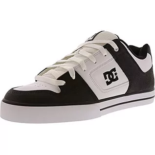 Sneakersy męskie - DC Shoes Pure Slim Mens Shoe D0301970 męskie sneakersy, czarny - czarny, biały, czarny. - 42 EU - grafika 1