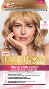 Farby do włosów i szampony koloryzujące - Loreal Paris Paris Excellence Creme naturalny jasny blond 0289323 - miniaturka - grafika 1