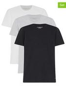 Koszulki męskie - Tommy Hilfiger Koszulki (3 szt.) w kolorze jasnoszarym, białym i czarnym - miniaturka - grafika 1