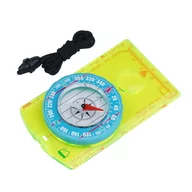 Kompasy - UST - Kompas mapowy Hi Vis Deluxe Map Compass - Niebieski - 1156796 - miniaturka - grafika 1