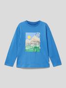 Swetry dla chłopców - Bluzka z długim rękawem z dekoltem okrągłym - miniaturka - grafika 1