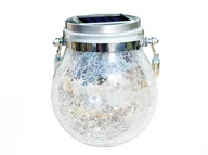 Latarki - Lampa solarna LED kulka wisząca SL-25 - miniaturka - grafika 1
