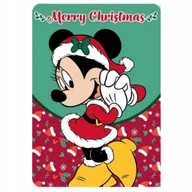 Koce i narzuty dla dzieci - Minnie koc polarowy 100x140 miękki ciepły licencjonowany - miniaturka - grafika 1