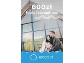 Vouchery - WYJĄTKOWY PREZENT Karta Podarunkowa 600 zł Emoti.pl | - miniaturka - grafika 1
