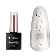 Lakiery do paznokci - Silcare maniMORE DOT top coat do paznokci Gold 10g - miniaturka - grafika 1