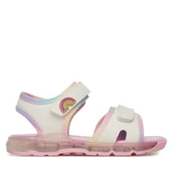 Buty dla dziewczynek - Sandały Nelli Blu CM230525-21 Żółty - miniaturka - grafika 1