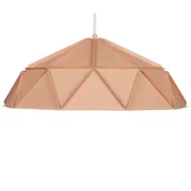 Lampy sufitowe - Beliani Lampa wisząca różowa SENIA - miniaturka - grafika 1