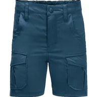 Spodenki damskie - Jack Wolfskin Szorty dziecięce Treasure Hunter Kids Shorts, Dark Sea, 128, Dark Sea - miniaturka - grafika 1