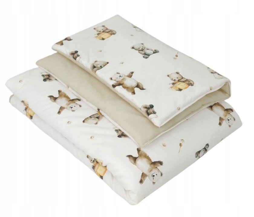 Koell Pościel dziecięca Premium z wypełnieniem L 120x90cm Pasieka