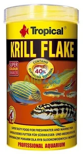 Tropical Krill Flake pokarm dla rybek mięsożernych 500ml/100g - Pokarm dla ryb Tropical Krill Flake pokarm dla rybek mięsożernych 500ml/100g - Pokarm dla ryb - miniaturka - grafika 2
