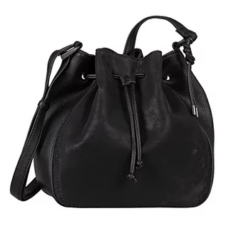 Torebki damskie - Gabor bags Suna damska torba na ramię (worek), czarna, czarny, jeden rozmiar - grafika 1