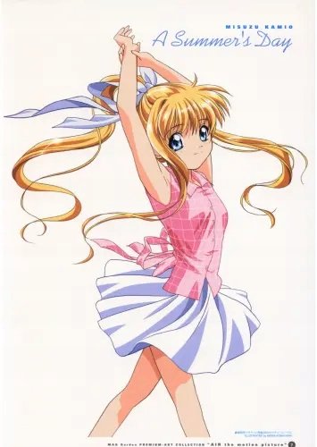 Plakat Anime Manga Air air_008 A2 (custom)