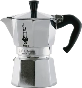 Kawiarka Bialetti Moka Express srebrna + Torba WWF (8006363074513) - Zaparzacze i kawiarki - miniaturka - grafika 1