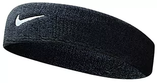 Nike Swoosh Unisex Opaska na Czoło dla Dorosłych, Czarny, Jeden Rozmiar - Ozdoby do włosów - miniaturka - grafika 1