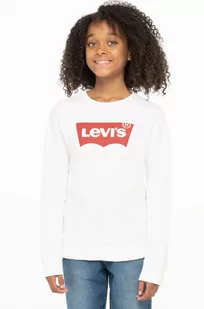 Levi's Levi's Bluza dziecięca kolor biały z nadrukiem - Bluzy damskie - miniaturka - grafika 1