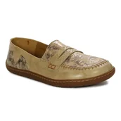 Półbuty damskie - Maciejka Półbuty Damskie Skórzane Beżowe-40 - miniaturka - grafika 1