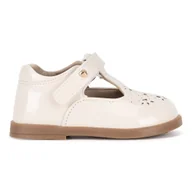 Buty dla dziewczynek - Nelli Blu CM240710-25 Beżowy - miniaturka - grafika 1