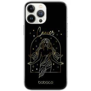 Etui do Apple IPHONE 5/5S/SE Zodiac Woman 004 Babaco Nadruk pełny Czarny - Etui i futerały do telefonów - miniaturka - grafika 1