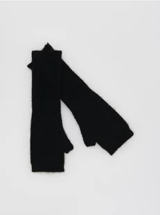 Reserved - Długie mitenki - czarny - Czapki damskie - miniaturka - grafika 1