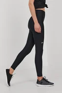 Legginsy - Under Armour Spodnie 1365336 damskie kolor czarny gładkie - miniaturka - grafika 1