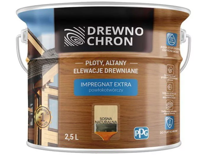 Drewnochron Impregnat Extra sosna naturalna 2 5 l