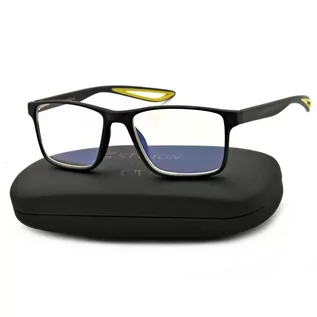Okulary korekcyjne, oprawki, szkła - Plusy Męskie Okulary do Czytania moc: +3 z antyrefleksem ST315A - grafika 1