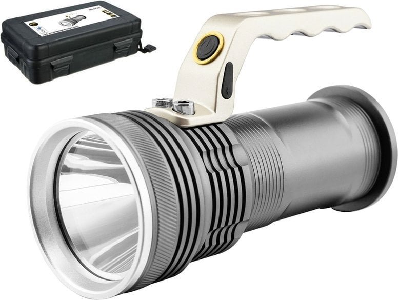 MacTronic Latarka Entac 5W 400lm T6 Alu 2x18650 + ładowarka