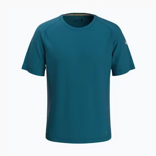 Pozostała odzież narciarska - Koszulka termoaktywna męska Smartwool Merino Sport 120 niebieska 16544 - grafika 1