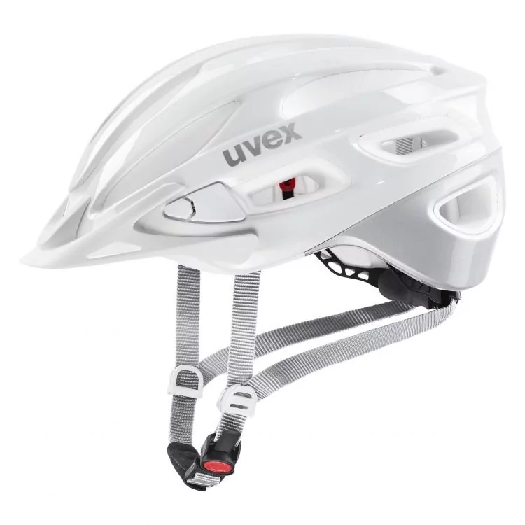 UVEX True Helmet, biały/srebrny 52-55cm 2022 Kaski miejskie i trekkingowe S4100530615