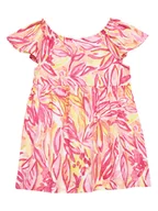 Sukienki i spódniczki dla dziewczynek - United Colors Of Benetton Sukienka letnia 34VAGV010 Różowy Relaxed Fit - miniaturka - grafika 1