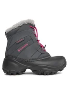Buty dla dziewczynek - Columbia Śniegowce Youth Rope Tow™ Iii Waterproof 1637841 Szary - miniaturka - grafika 1