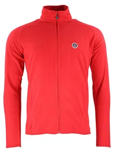 Peak Mountain Kurtka polarowa "Cafonor" w kolorze czerwonym - Odzież trekkingowa męska - miniaturka - grafika 1