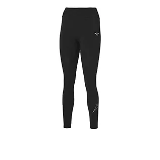 Legginsy - Mizuno Damskie legginsy RB treningowe, czarne, XS - grafika 1