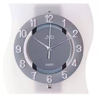 Zegary - JVD Zegar ścienny NS2533.2 Szklany Cichy uniwersalny 10379-uniw - miniaturka - grafika 1