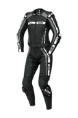 Odzież motocyklowa - Kombinezon Skórzany iXS RS-800 2- Częściowy Czarny/Szary/Złamany Biały38 - miniaturka - grafika 1