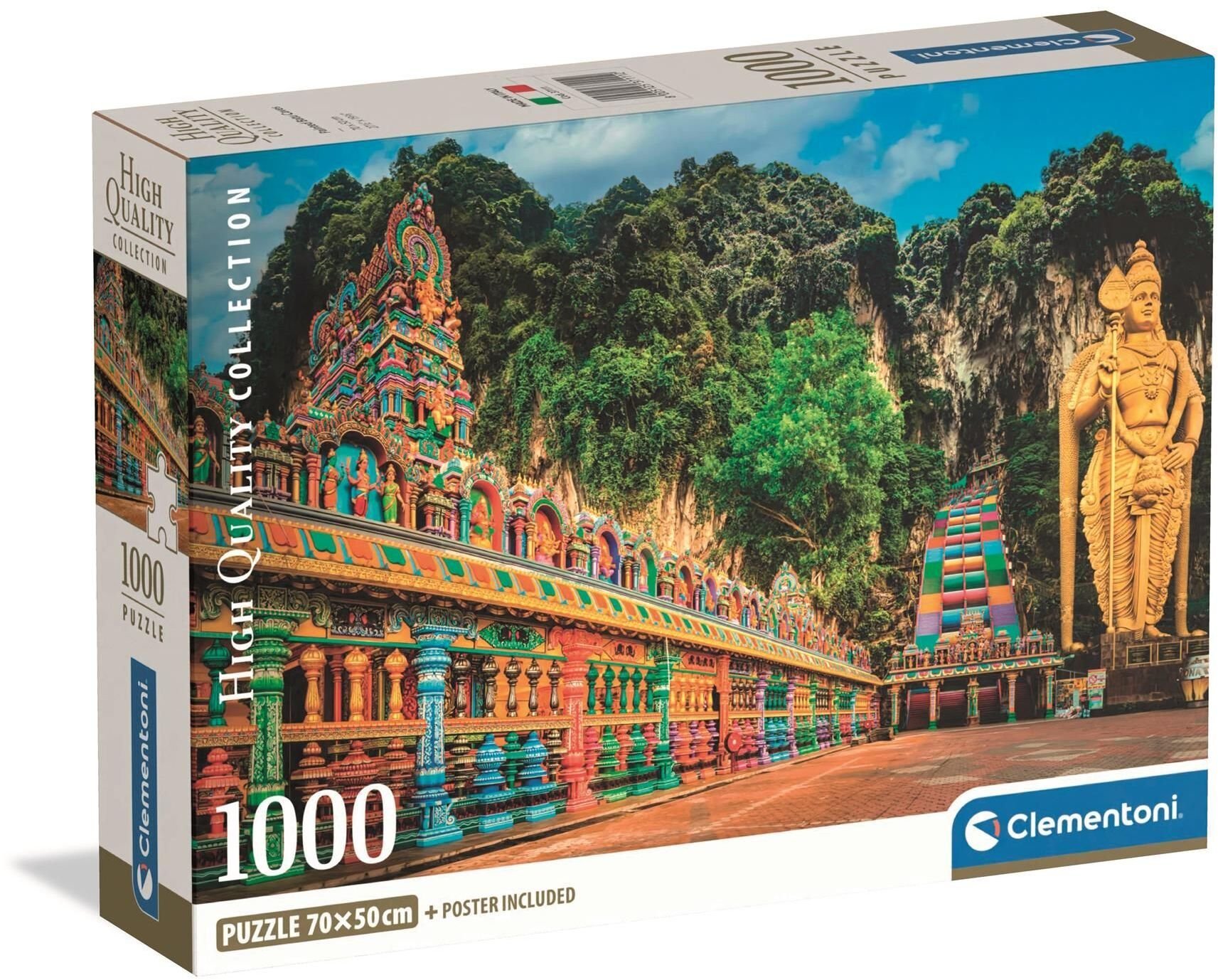 CLE puzzle 1000 Compact Painted Batu Caves 37111