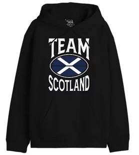 Republic Of California "Team Scotland" UXREPCZSW037 Bluza męska, czarna, rozmiar XXL, czarny, L - Bluzy męskie - miniaturka - grafika 1