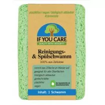 If you care Uniwersalna gąbka roślinna, 100% celulozy, If You Care 100282 - Ściereczki, gąbki, czyściki - miniaturka - grafika 1