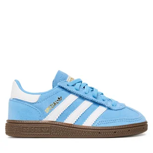 Sneakersy adidas Handball Spezial JQ6381 Niebieski - Buty dla chłopców - miniaturka - grafika 1