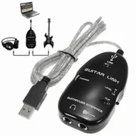 Części i akcesoria do laptopów - Interfejs Gitary na Usb pod Pc Jack 6,3mm Guitar - miniaturka - grafika 1