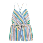 Kombinezony dla dzieci - Kombinezon dziecięcy Pepe Jeans Mary Jr na ramiączkach letni-164 - miniaturka - grafika 1