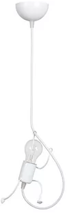 Emibig Bobi lampa wisząca 1-punktowa biała 538/1 - Lampy sufitowe - miniaturka - grafika 1
