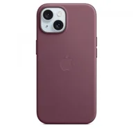 Etui i futerały do telefonów - Etui z tkaniny FineWoven z MagSafe do iPhonea 15 - rubinowa morwa - miniaturka - grafika 1