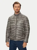 Kurtki męskie - Milestone Kurtka skórzana Malik 431013 60215 Szary Regular Fit - miniaturka - grafika 1