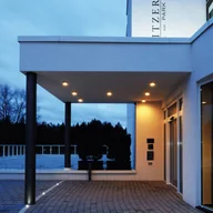 Lampy ogrodowe - Deko-Light Lampa sufitowa Mob Round, aluminium, ciemnoszary, GX53, IP54 możliwość ściemniania, czarny, aluminium, nowoczesny - miniaturka - grafika 1